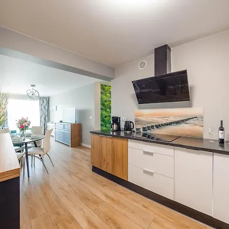 Biala Perla Z Garazem 3 C Perlowa Przystan - Apartment Kolberg
